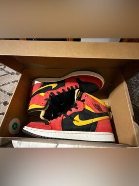 Nike air Jordan 1 zoom craft chili red